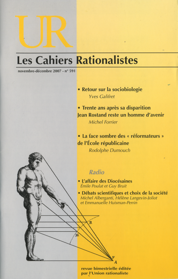 Cahier rationaliste n°591