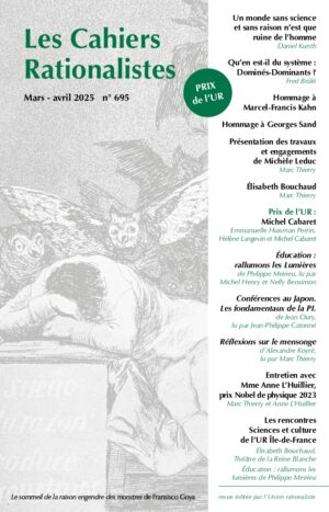 Cahier rationaliste n°695