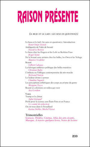 Raison présente n° 233
