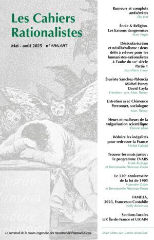 Cahier rationaliste n°696-697