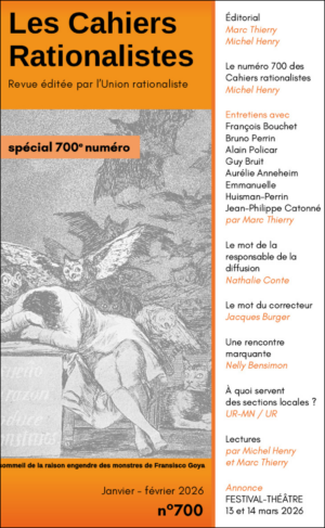 Cahier rationaliste n°700